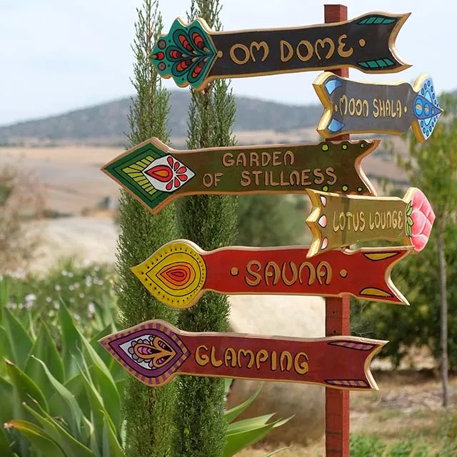 Signs at Suryalila