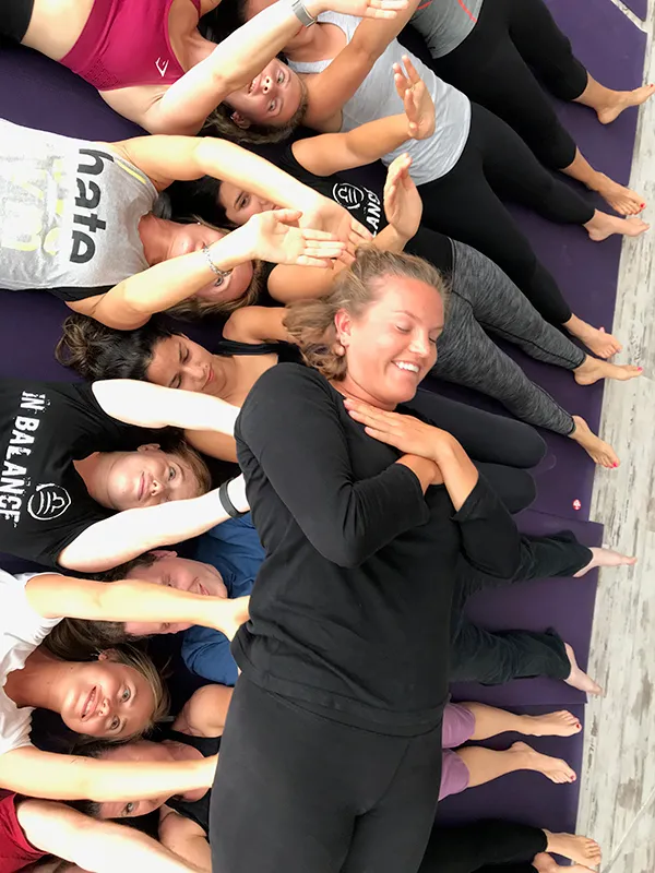 Acro yoga class suryalila retreat